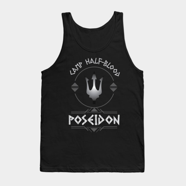 Camp Half Blood, Child of Poseidon – Percy Jackson inspired design Tank Top by NxtArt
